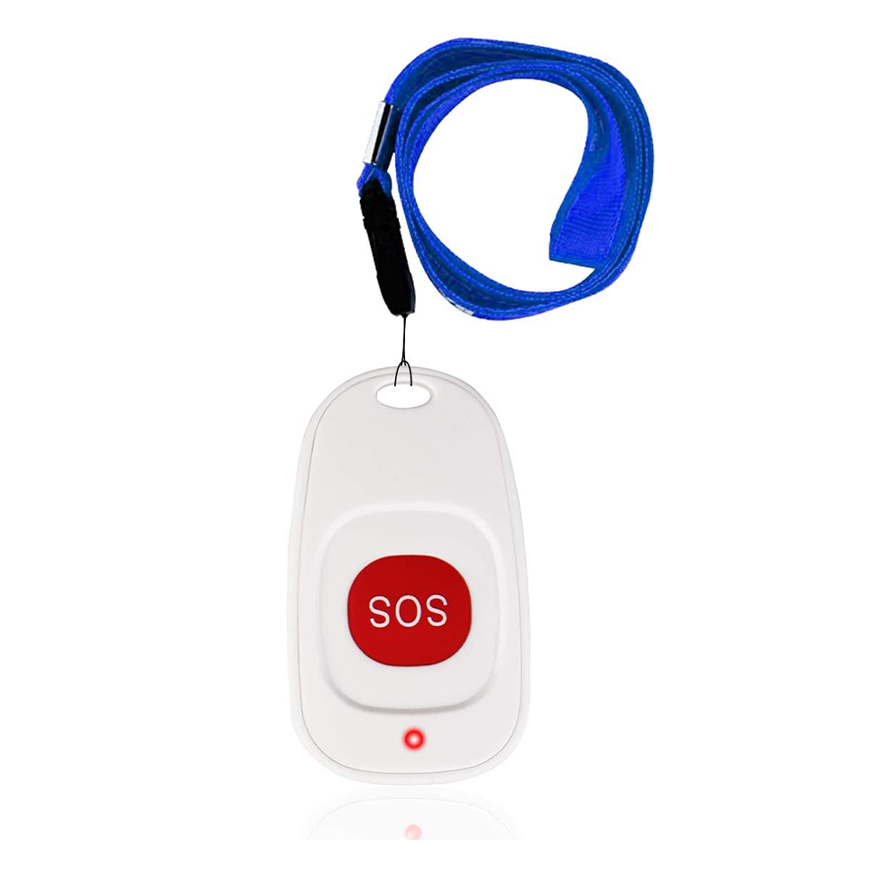 Retekess TH003 Wireless Caregiver Pager เพจเจอร์ผู้ดูแลไร้สาย ปุ่มโทร SOS ไร้สาย ระบบช่วยเหลือผู้ป่วยฉุกเฉินเรียกพยาบาลสำหรับบ้าน/ส่วนตัว ผู้ป่วยสูงอายุ