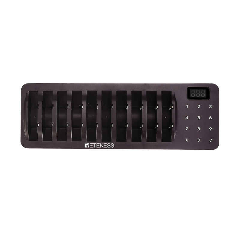 เครื่องเรียกคิวแบบไร้สาย รุ่น TD162 (เพจเจอร์x10) เพจเจอร์เรียกคิวไร้สาย ระบบเรียกคิวไร้สาย สําหรับร้านอาหาร ร้านกาแฟ คลินิก