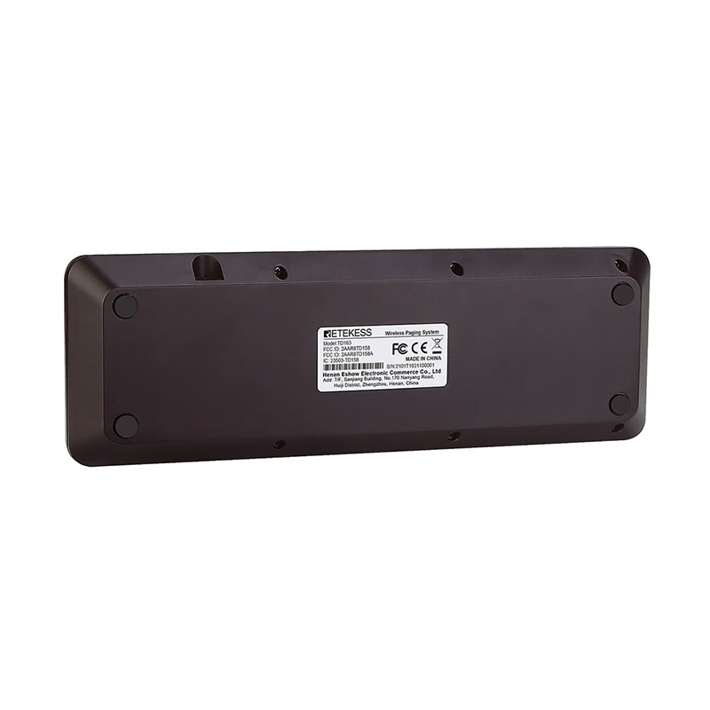 เครื่องเรียกคิว ไร้สาย รุ่น TD163 (เพจเจอร์x20) เพจเจอร์เรียกคิวไร้สาย สําหรับร้านอาหาร โรงแรม